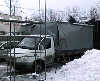 тент на газель