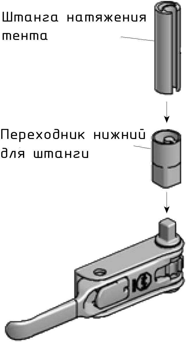 Схема штанги